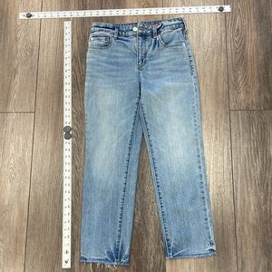 Pilcro, jeans, pants, anthropology, relax, office, stretch, classic, short, cute
